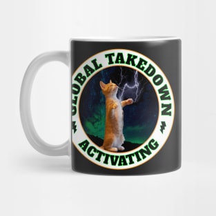 CAT LIGHTNING GLOBAL TAKEOVER ACTIVATING Mug